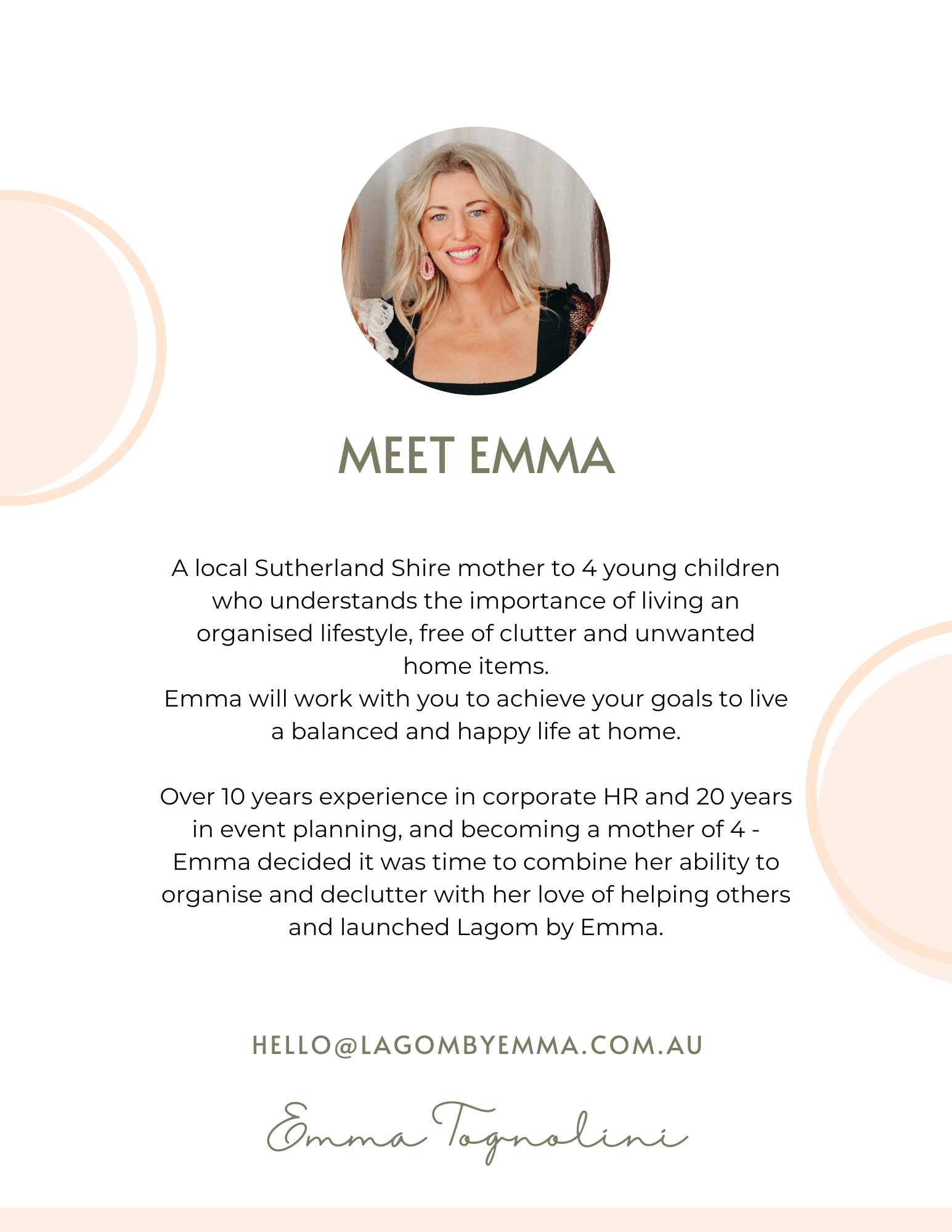 Lagom by Emma – Home Organisation & Decluttering Service