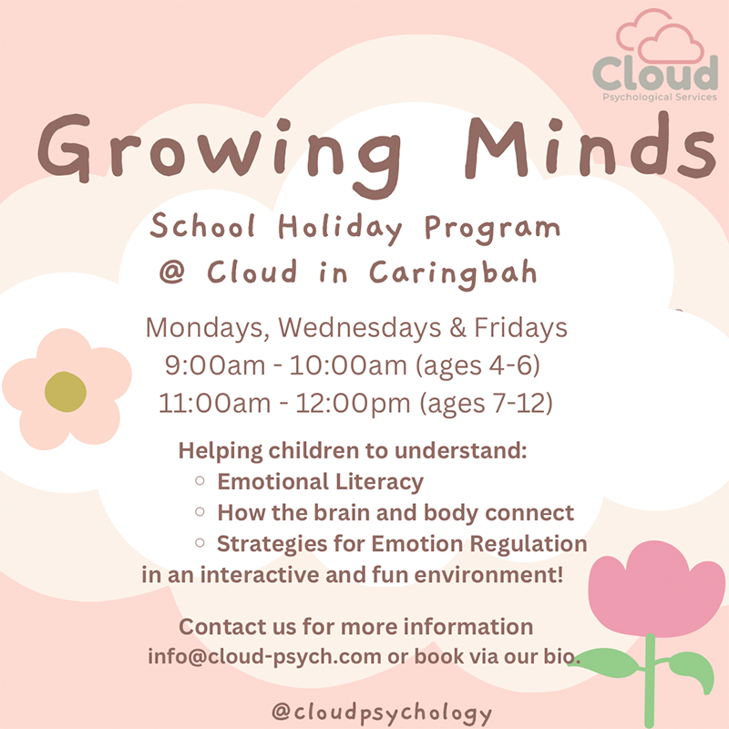 Growing Minds – Emotional Literacy & Emotion Regulation Program for Kids!