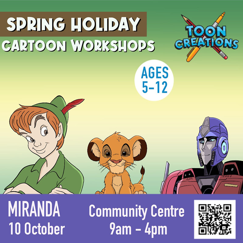 Toon Creations Holiday Cartoon Workshops