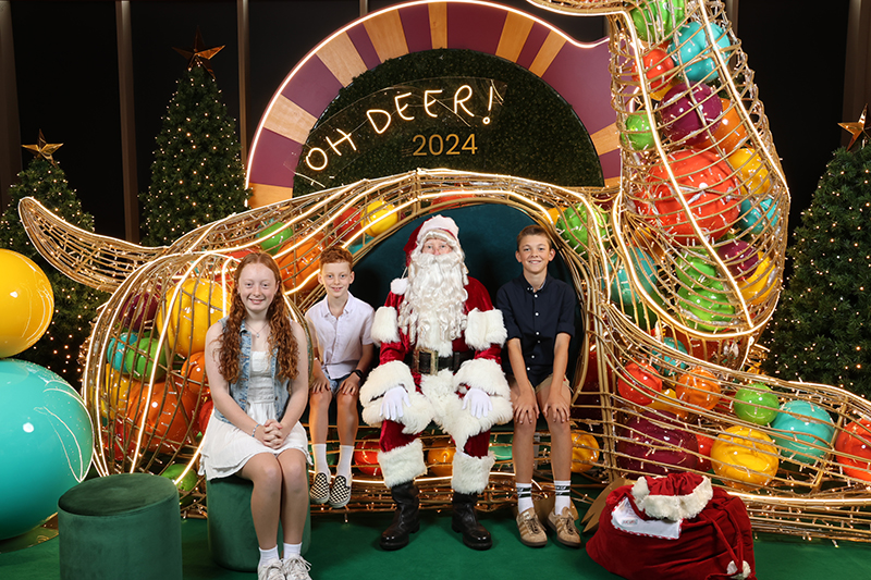 Celebrate Bay Central’s First Christmas with Magical Santa Photos