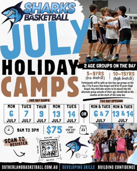 Sharks Basketball Beginner Holiday Camps