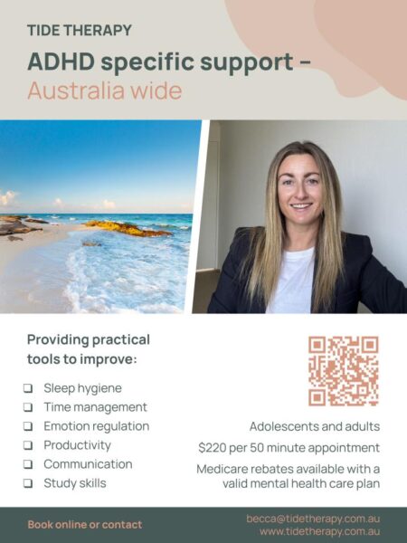 Tide Therapy – ADHD Specific Support