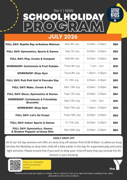 Caringbah YMCA Holiday Program
