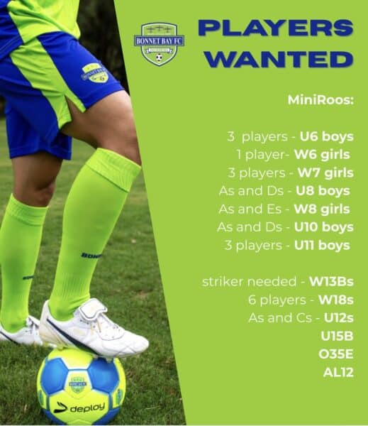 Calling for players! Free uniform for MOTS!
