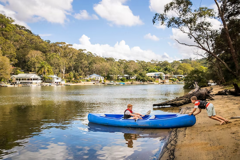 Paddling and Canoe Hire on the Woronora River